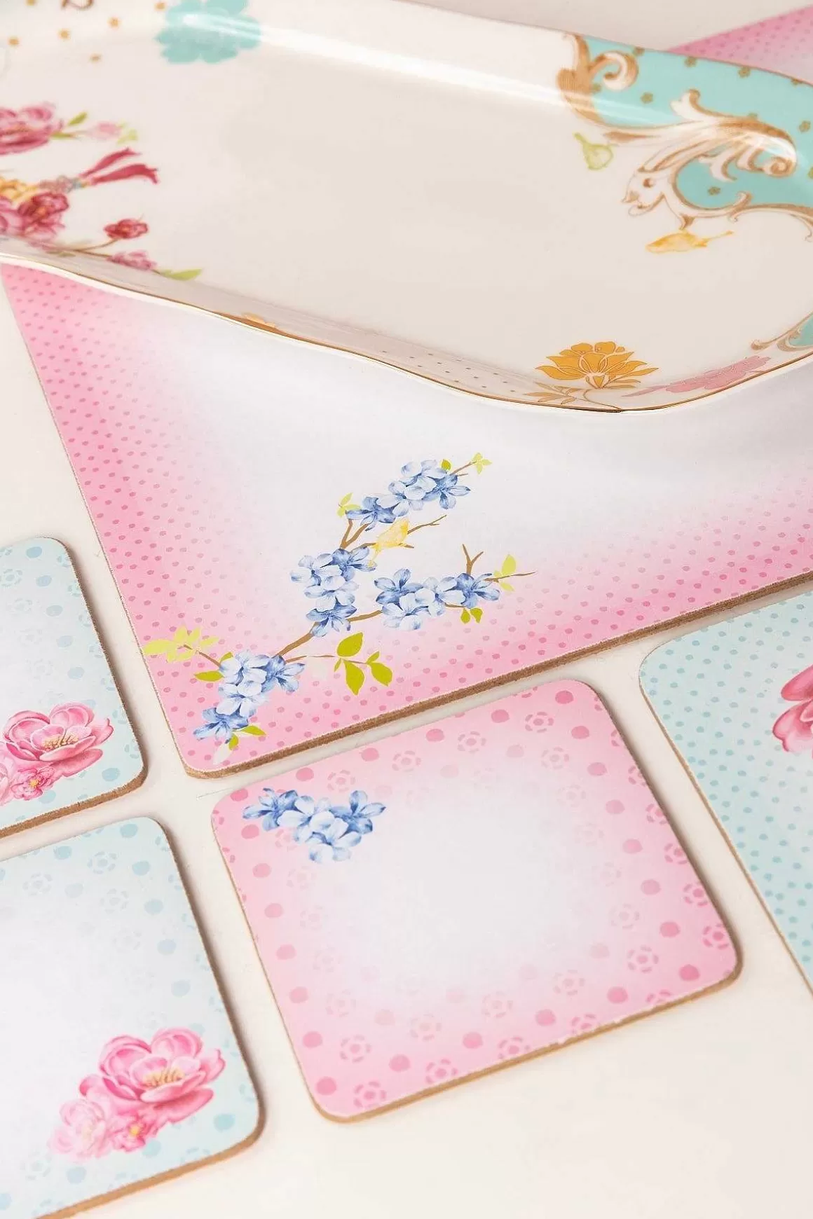 Rosa Belle Set Of 6 Placemats Discount