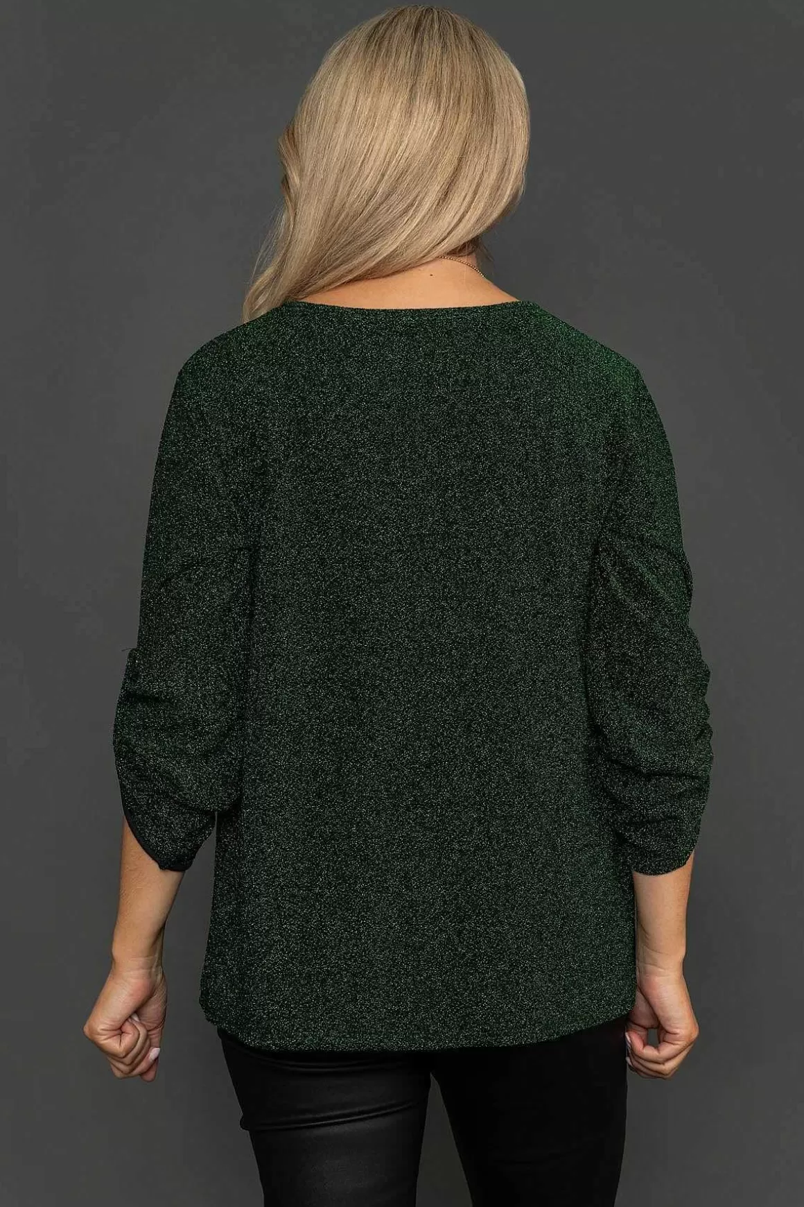 Pala D'oro Shimmer Top In Green Online