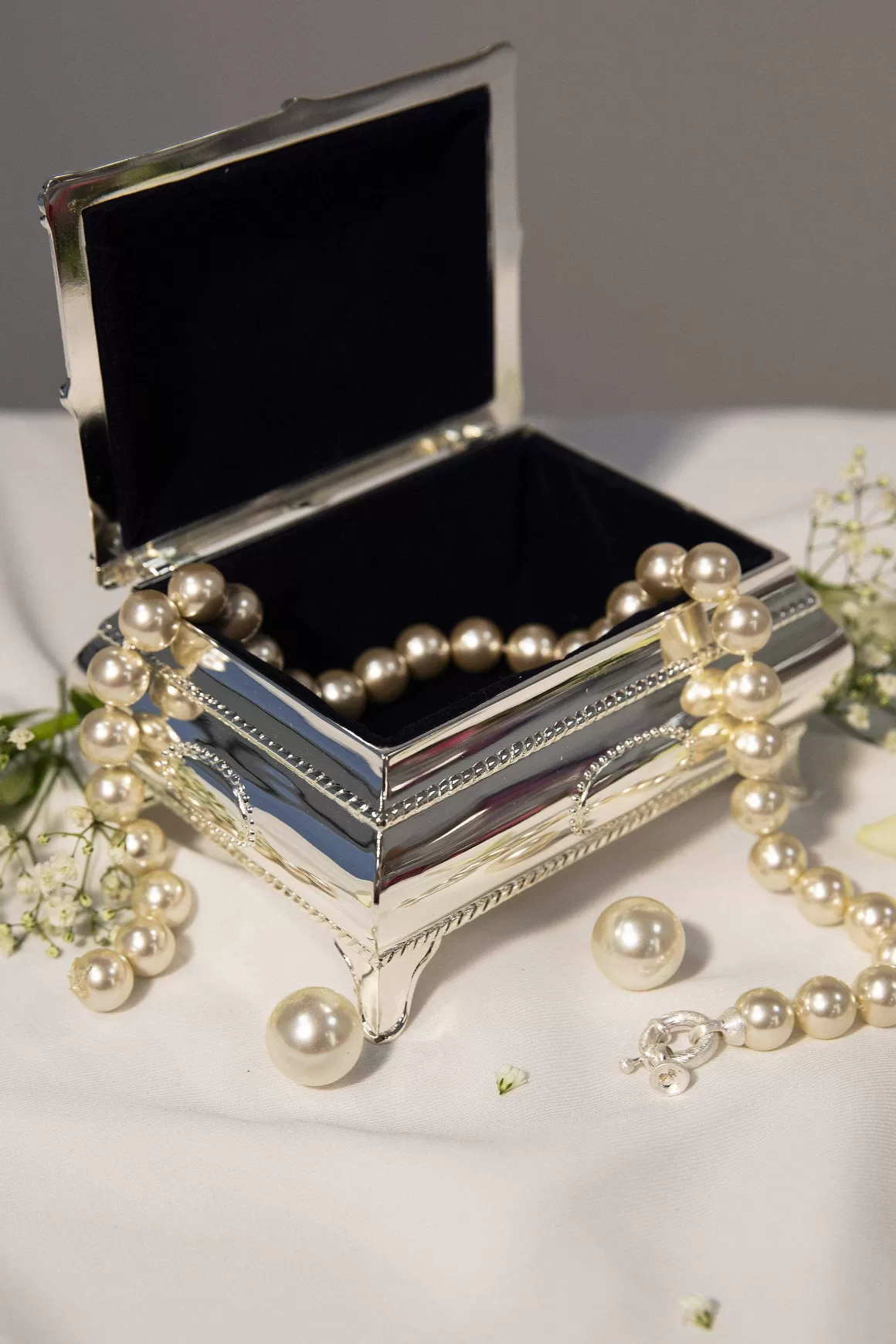 Newbridge Silverware Silver Jewellery Box Sale