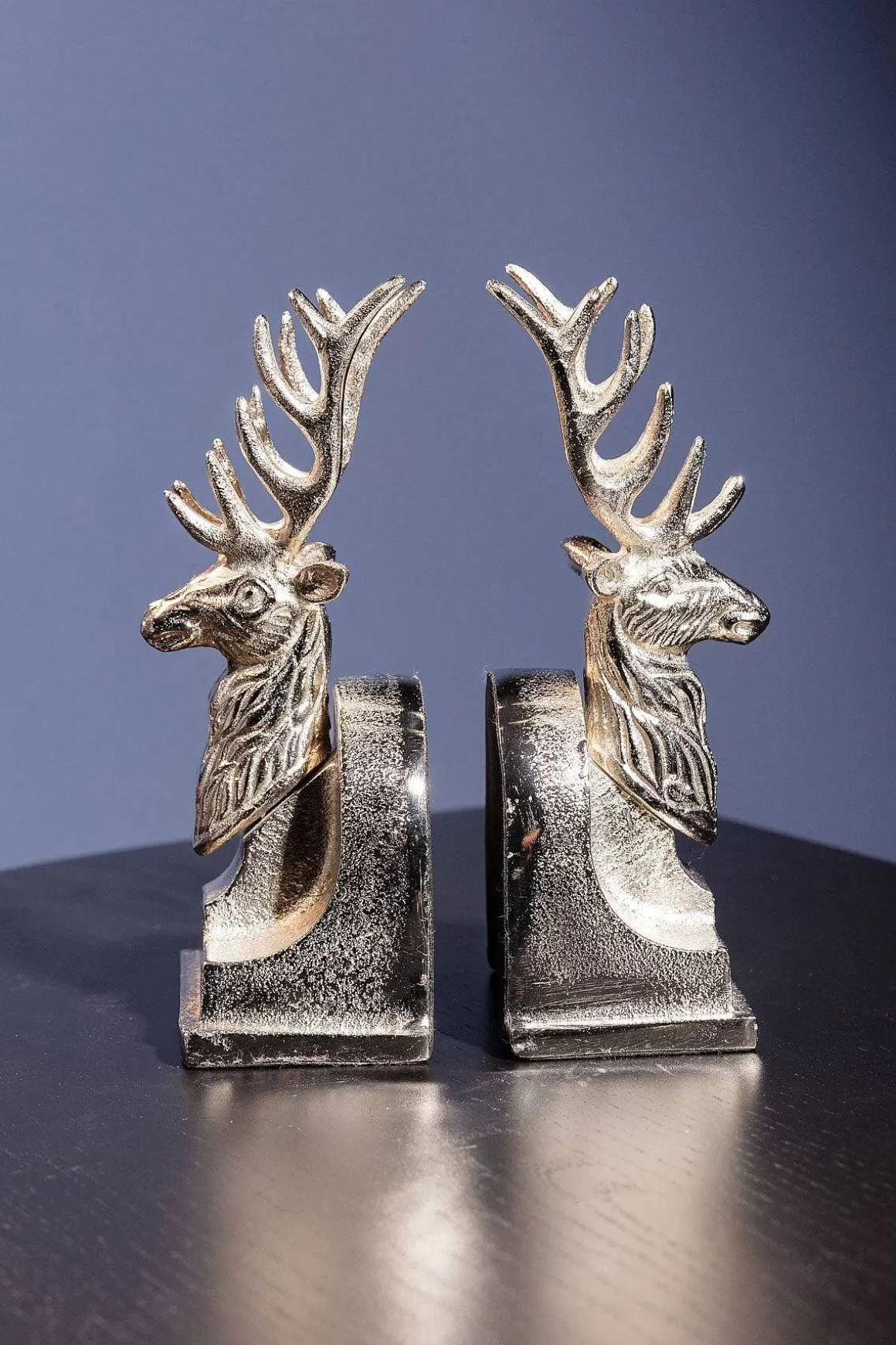 Carraig Donn HOME Silver Stag Bookends Discount