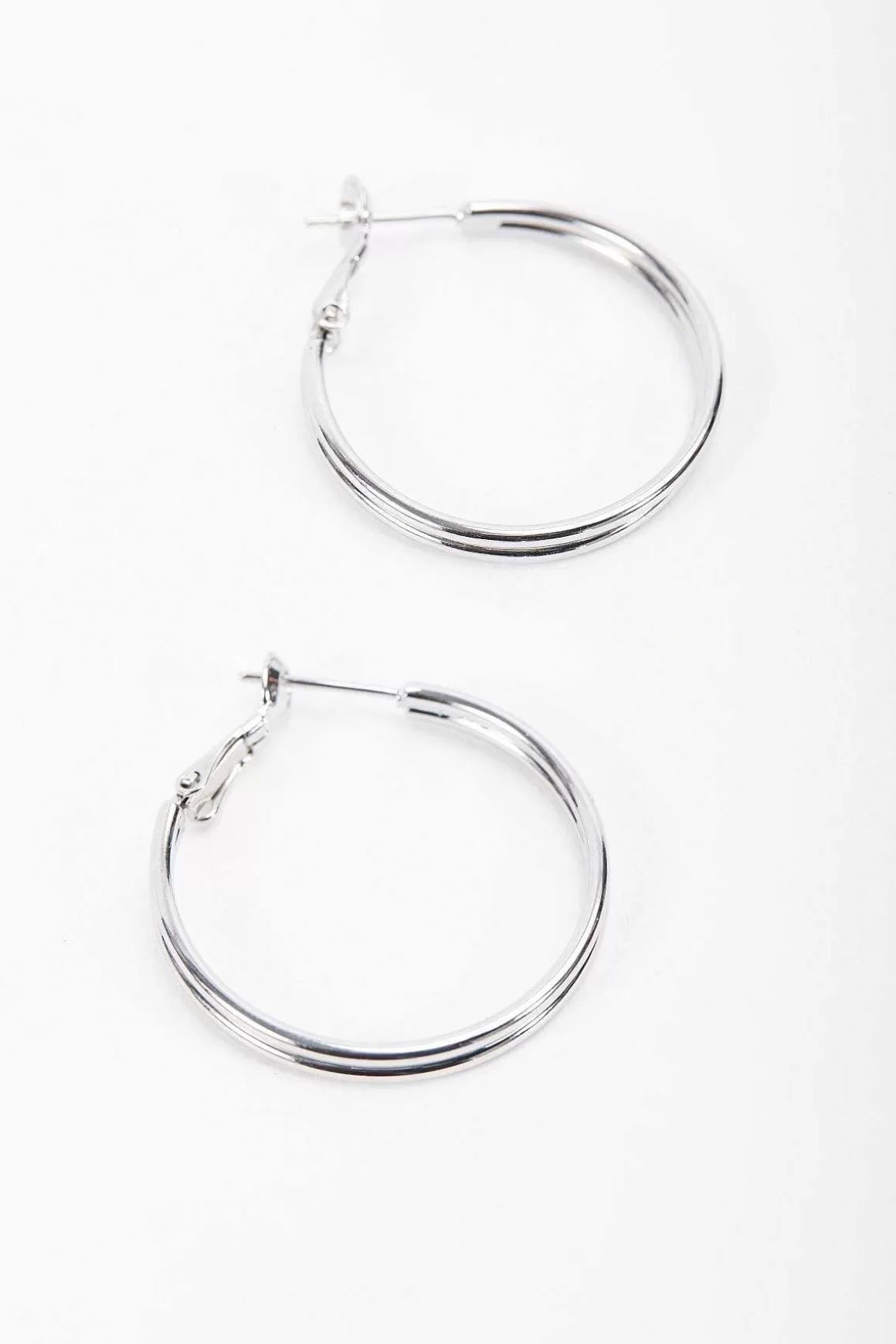 Soul Jewellery Silver Tone Hoop Earrings Shop