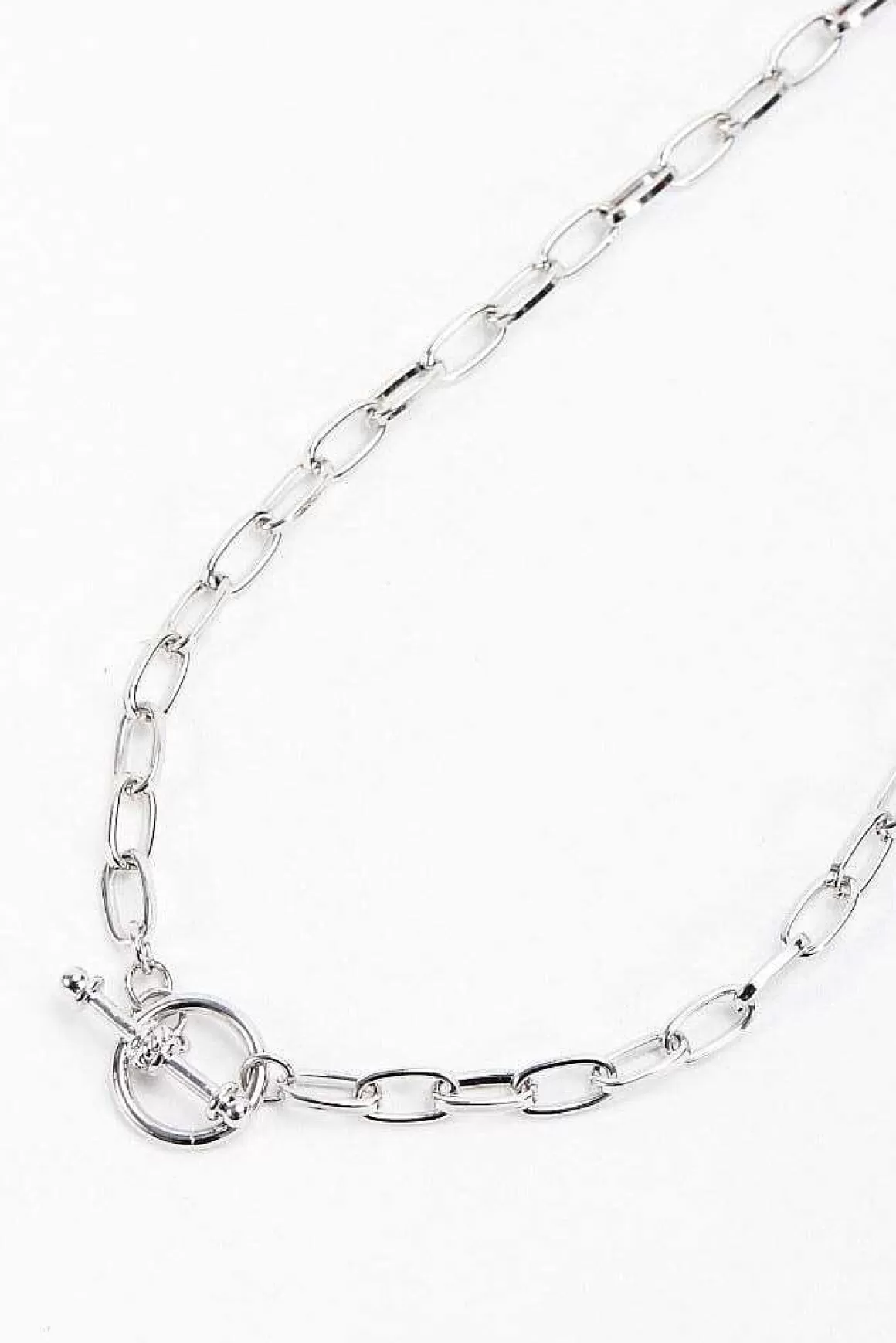 Soul Jewellery Silver Tone T-Bar Necklace Best