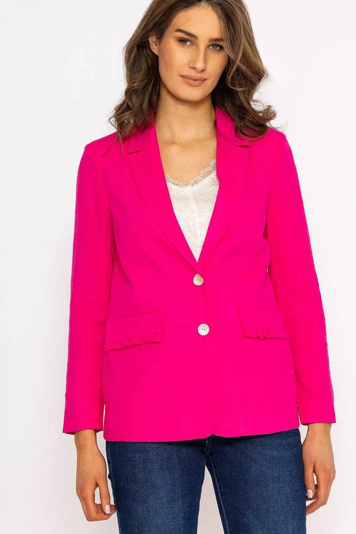 Vero Moda Simana Classic Blazer In Pink Best Sale