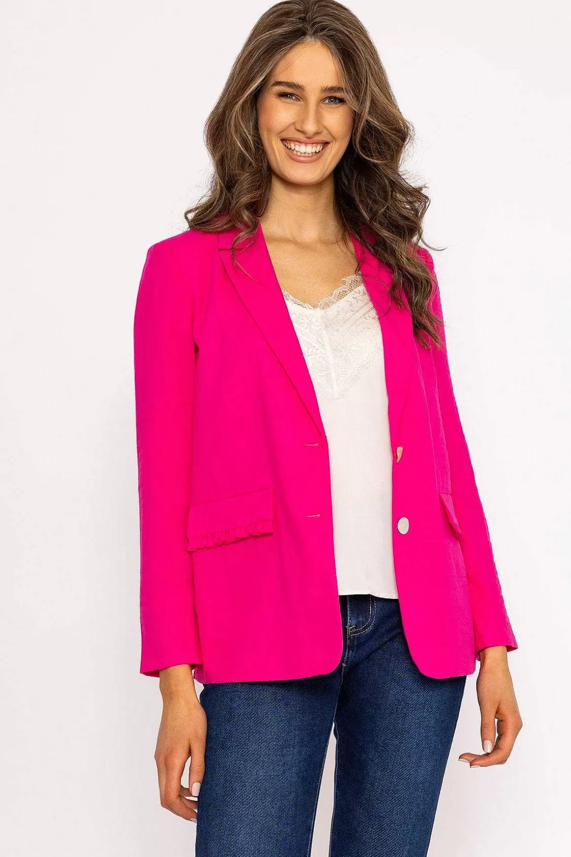 Vero Moda Simana Classic Blazer In Pink Best Sale