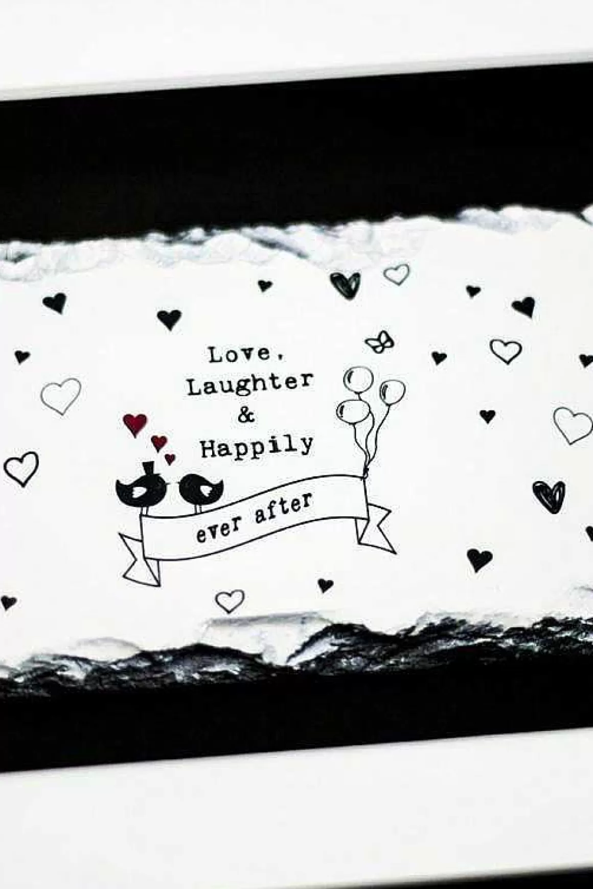 Amilie Slatecraft Art - Love, Laugher & Happily Ever After Best