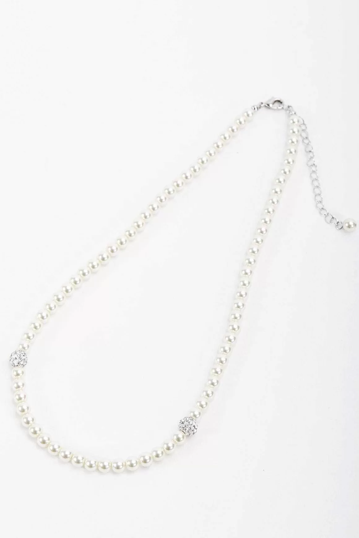 Soul Jewellery Sliver Tone Pearl Necklace Store