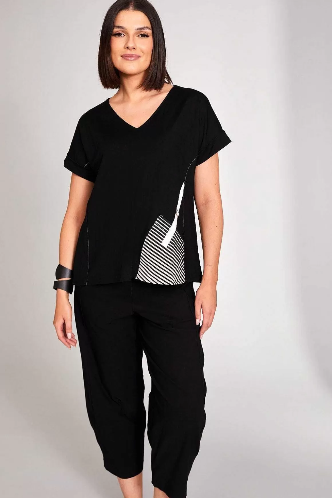 Peruzzi Slouch Trousers In Black Best