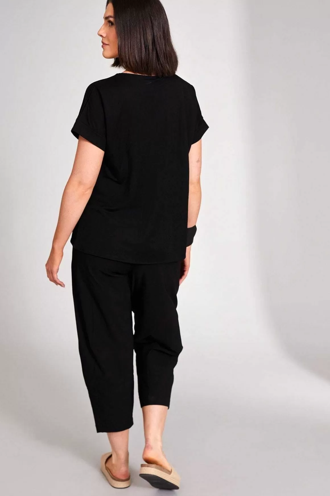 Peruzzi Slouch Trousers In Black Best