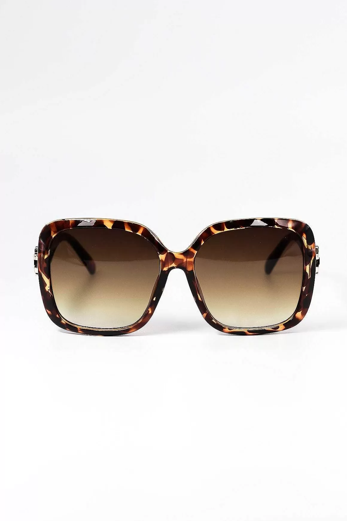 SOUL Accessories Square Sunglasses In Brown Outlet