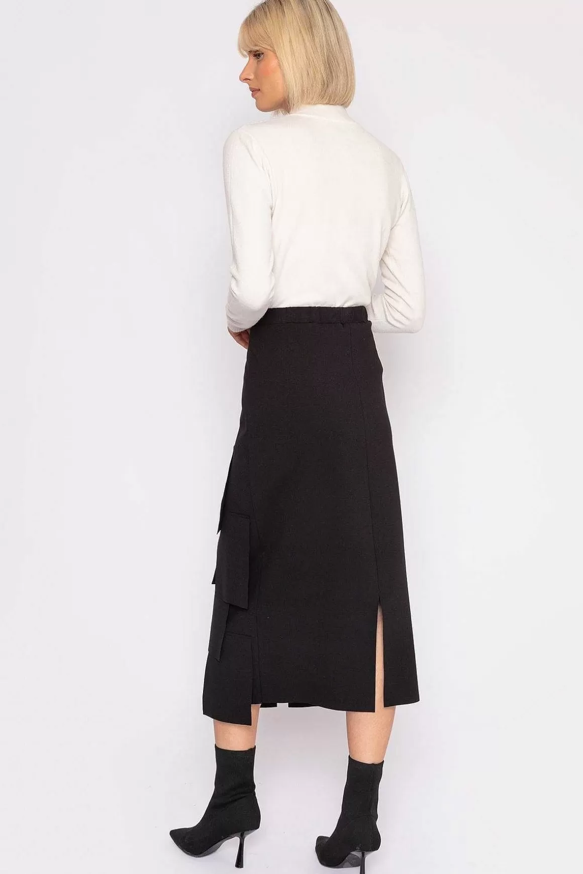 Peruzzi Squares Skirt In Black Best