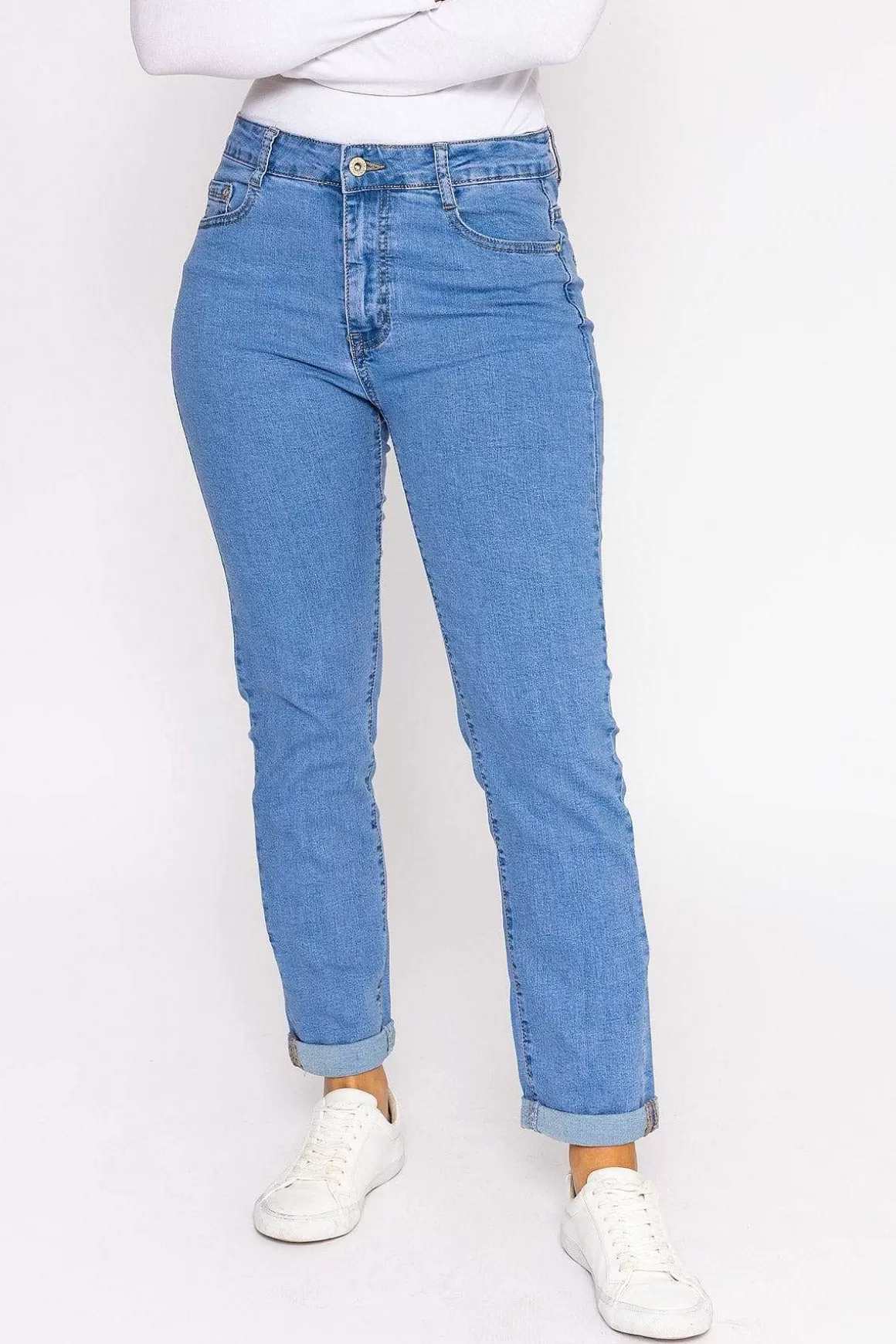 Denim Club Straight Leg Denim Jeans In Light Blue Hot