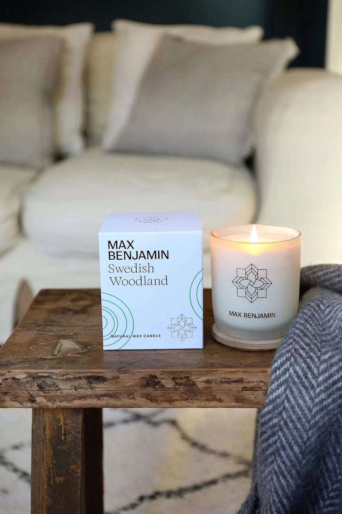 Max Benjamin Swedish Woodland Natural Wax Candle Store