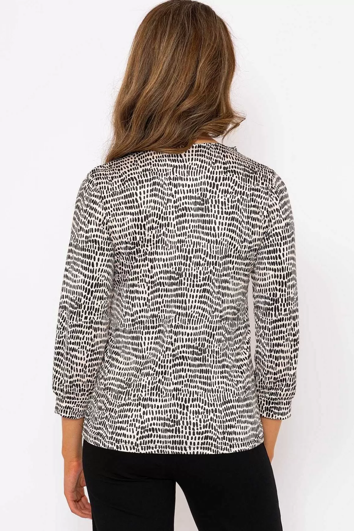 J'aime la Vie Tanya Top In Animal Print Cheap