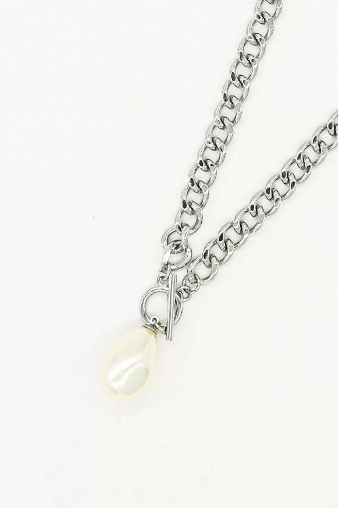 Soul Jewellery T-Bar Pearl Necklace - Soul Special Online