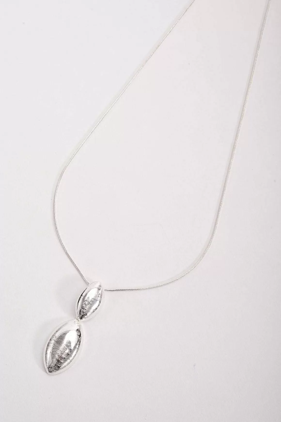 Soul Jewellery Textured Drop Necklace Outlet