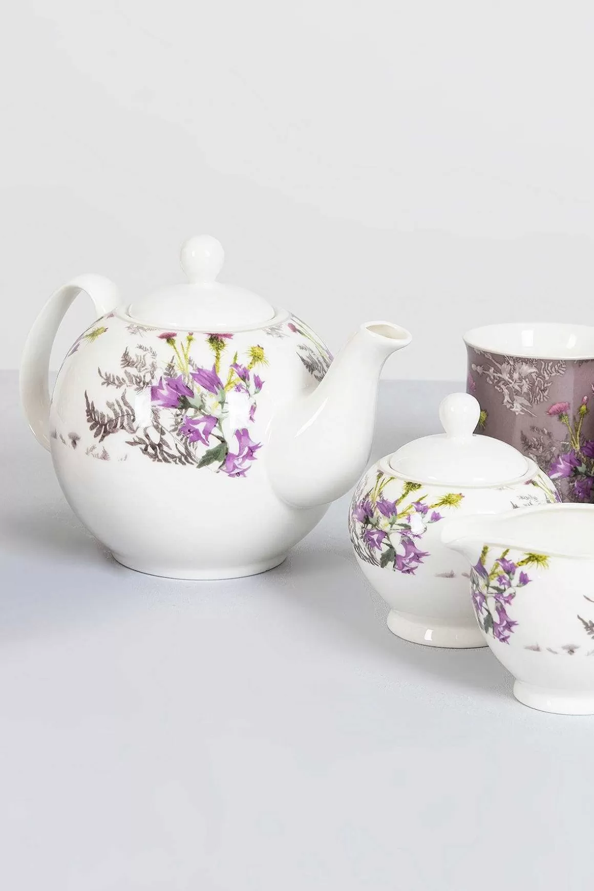 Newgrange Living Thistle Bone China 7 Piece Tea Set Discount