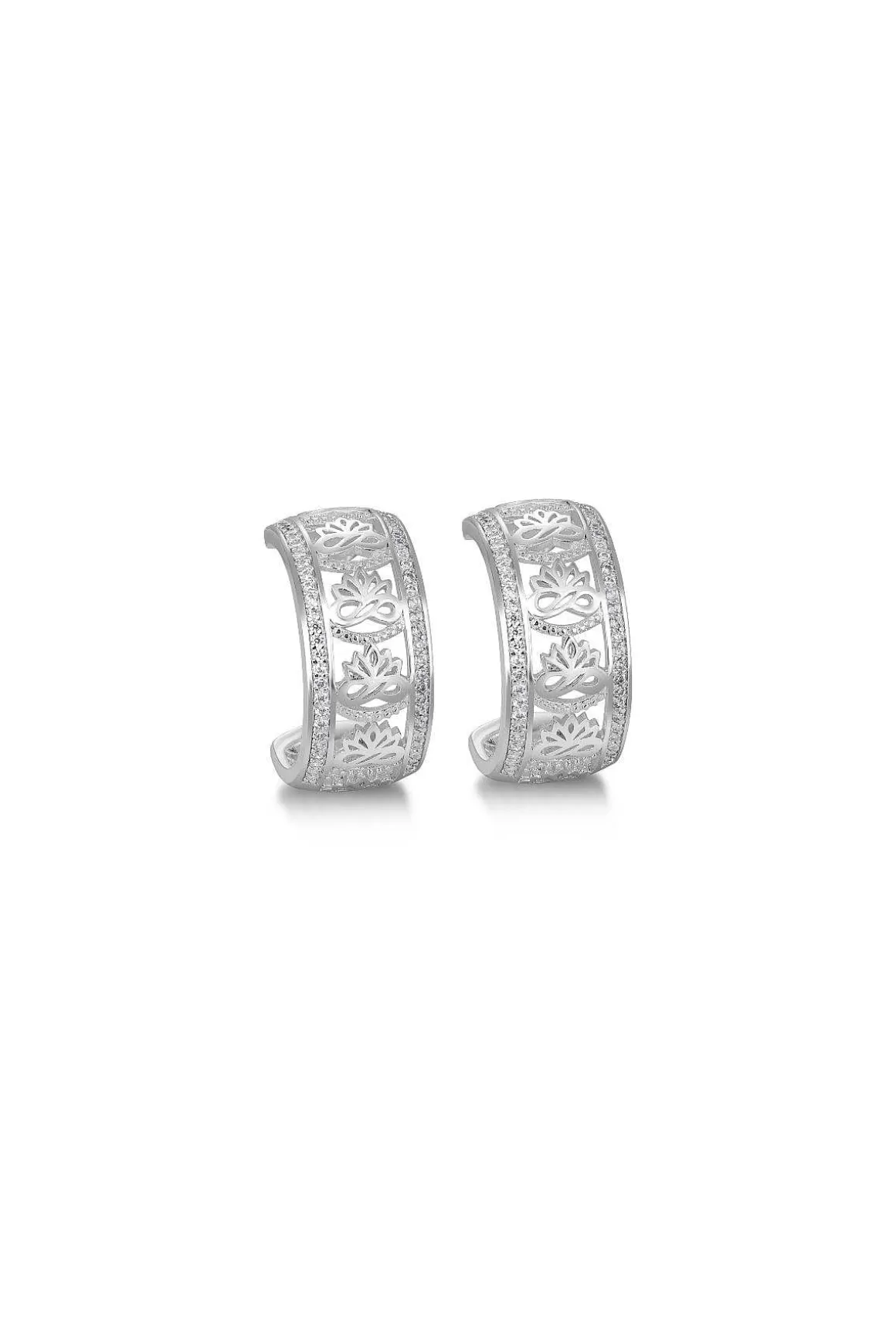 Newbridge Silverware Jewellery Tiamo Hoop Earrings Shop