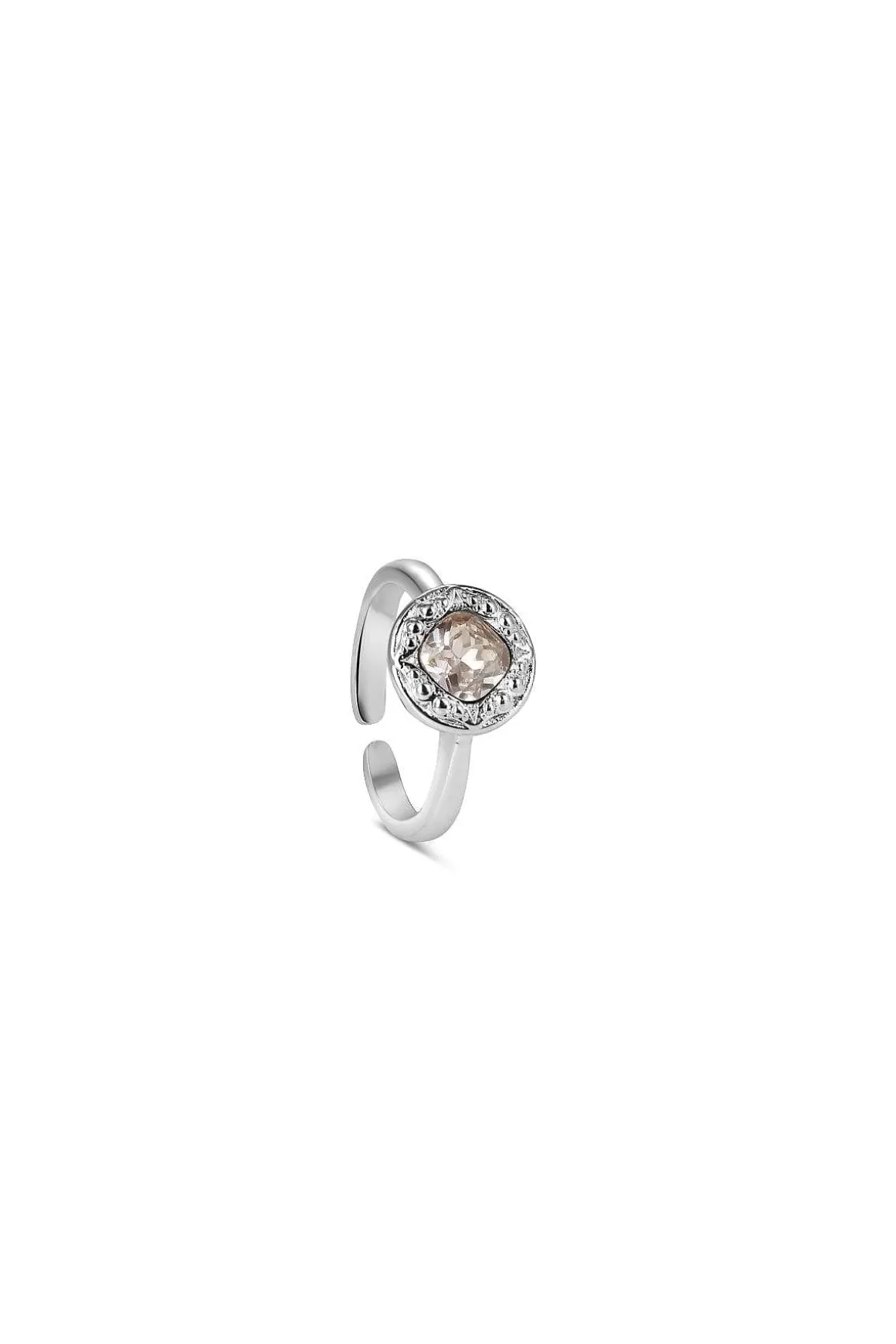 Newbridge Silverware Jewellery Tiamo Light Peach Ring Hot