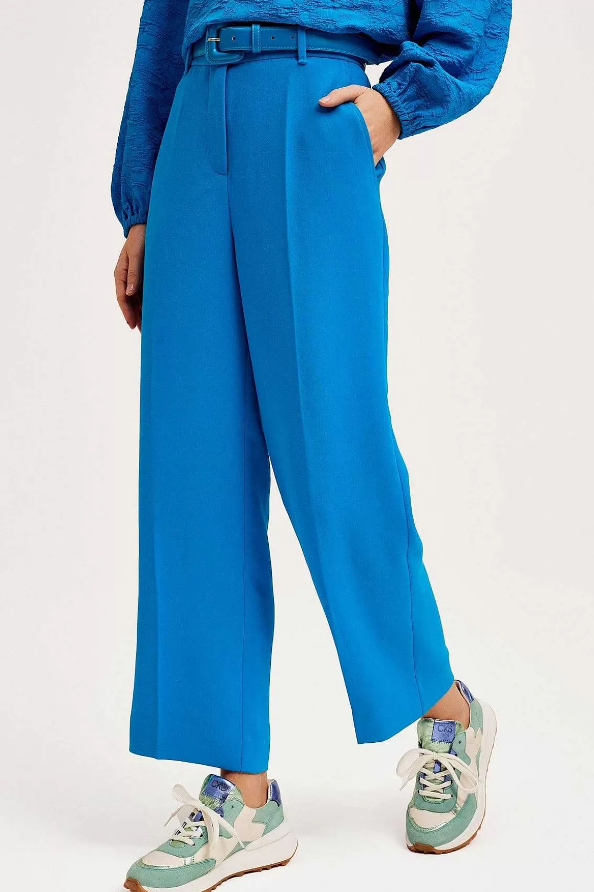 Cks Fashion Tonks Ankle Trousers In Blue Discount