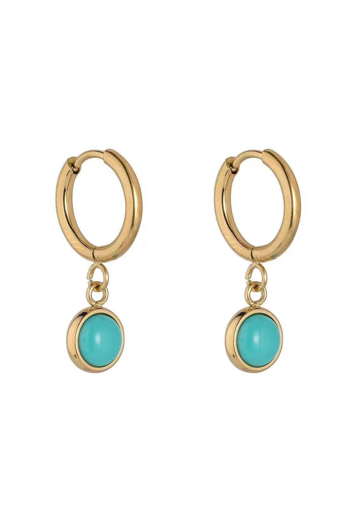 Knight & Day Turquoise Hoop Earrings Store