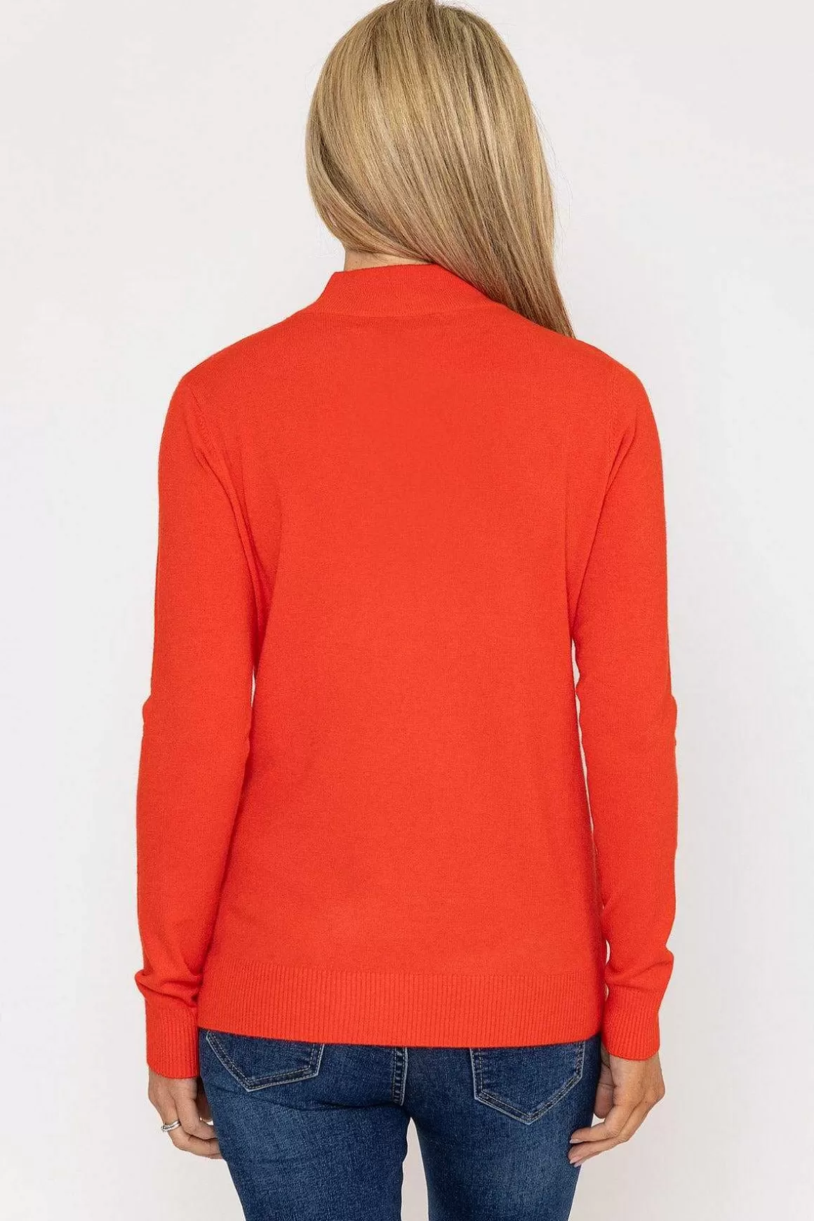 J'aime la Vie Turtleneck Knit In Orange Fashion