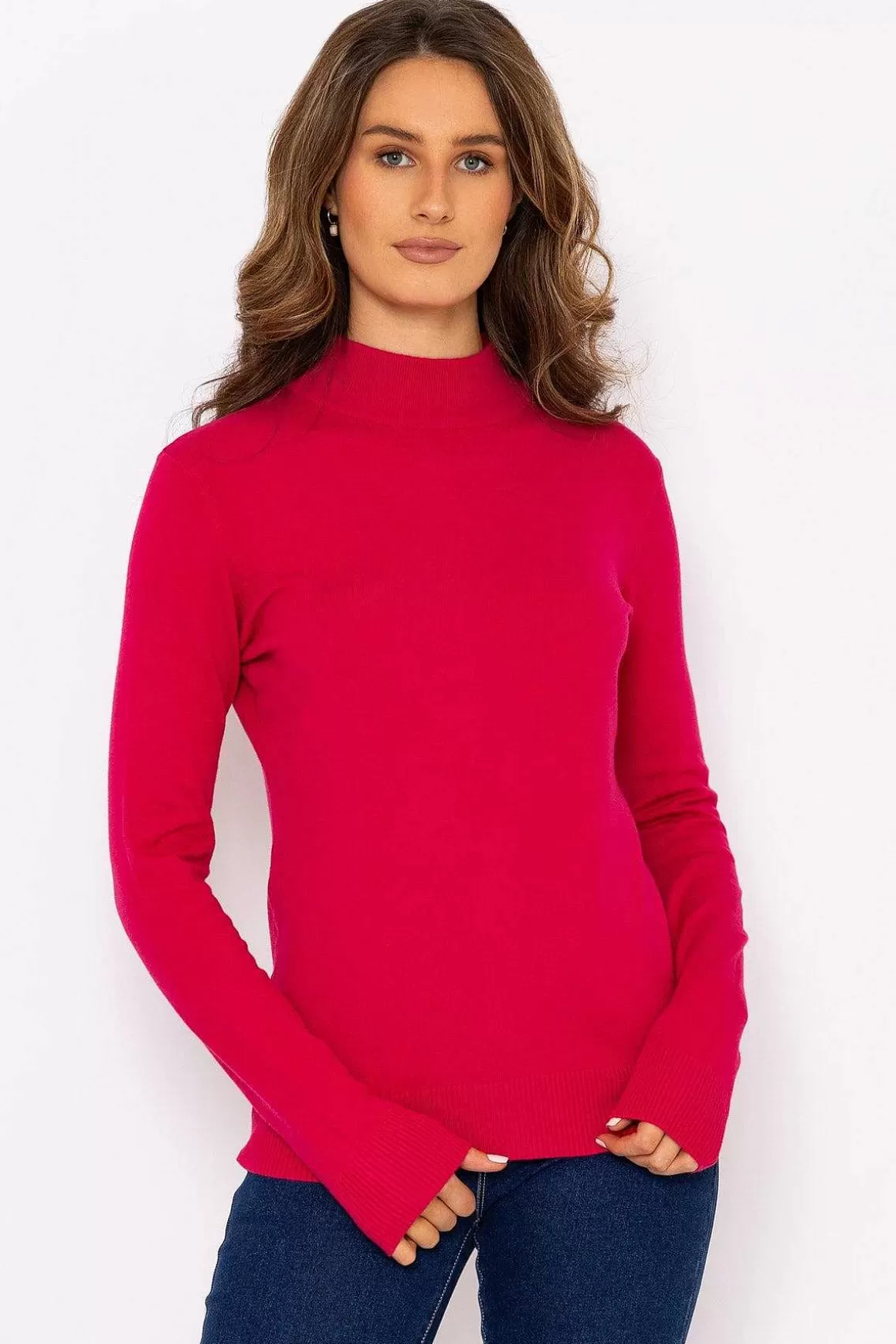 J'aime la Vie Turtleneck Knit In Pink Store