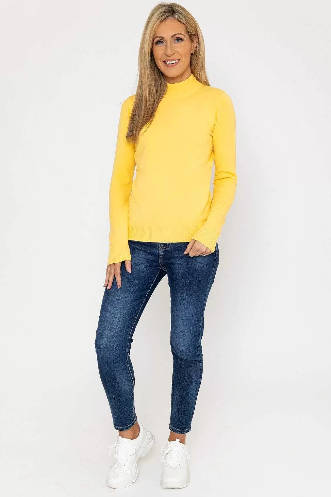 J'aime la Vie Turtleneck Knit In Yellow New