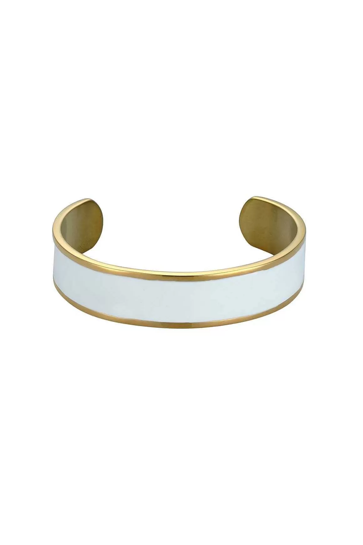 Knight & Day White Enamel Bangle Store