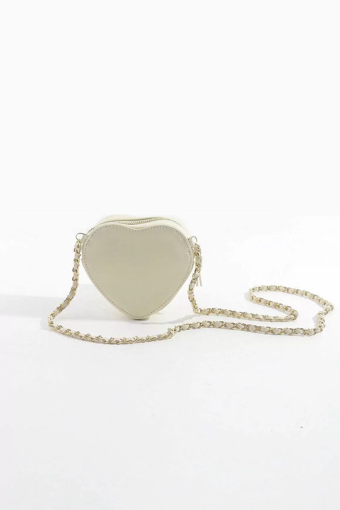 SOUL Accessories White Heart Crossbody Bag Online