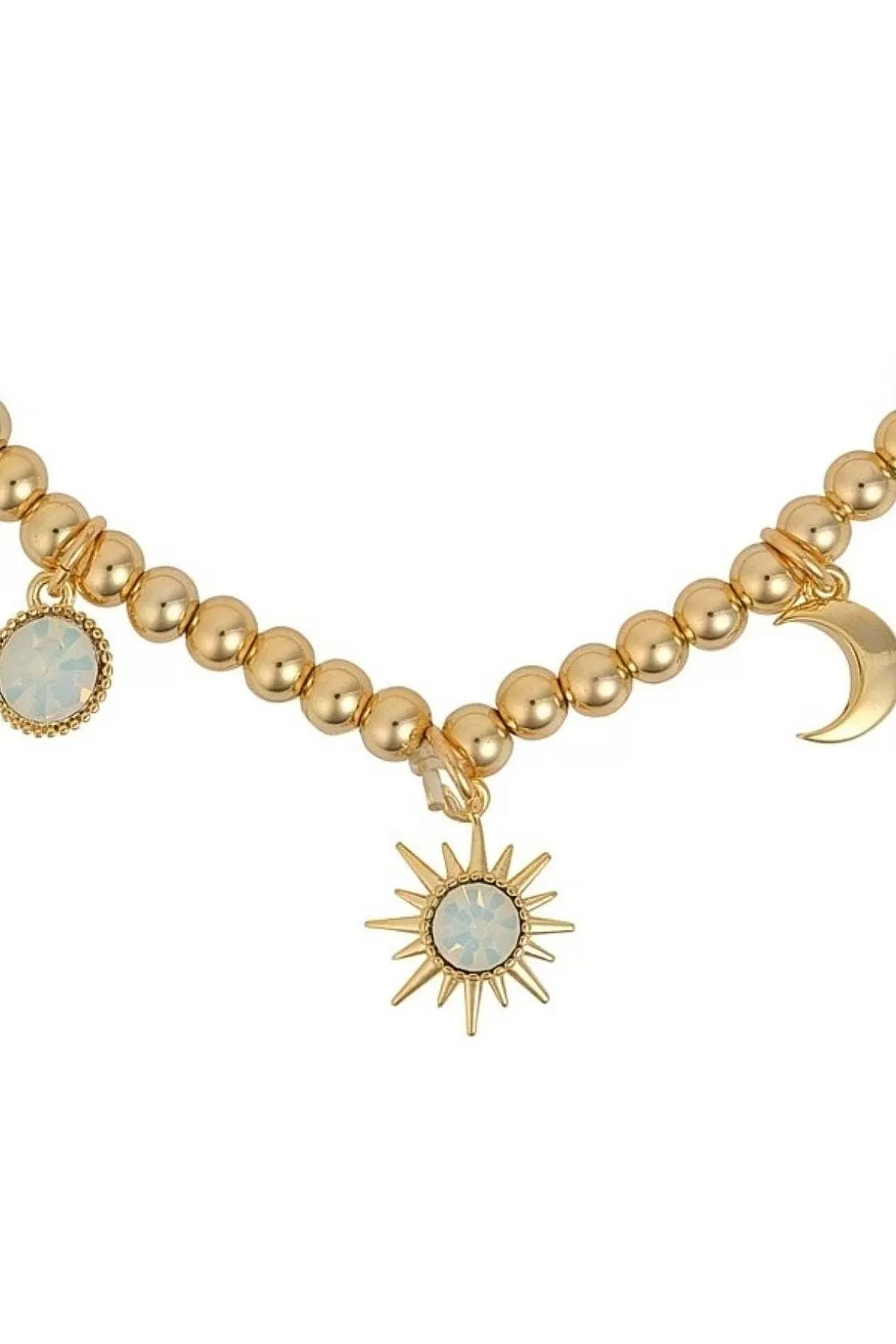 Knight & Day White Opal Crystal Sunshine Bracelet Fashion