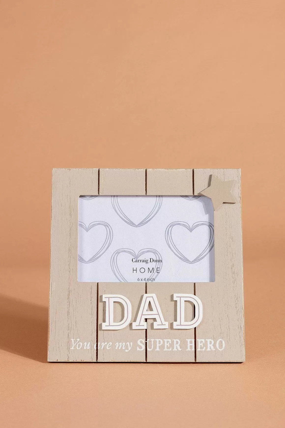 Carraig Donn HOME Wooden Dad Photo Frame New