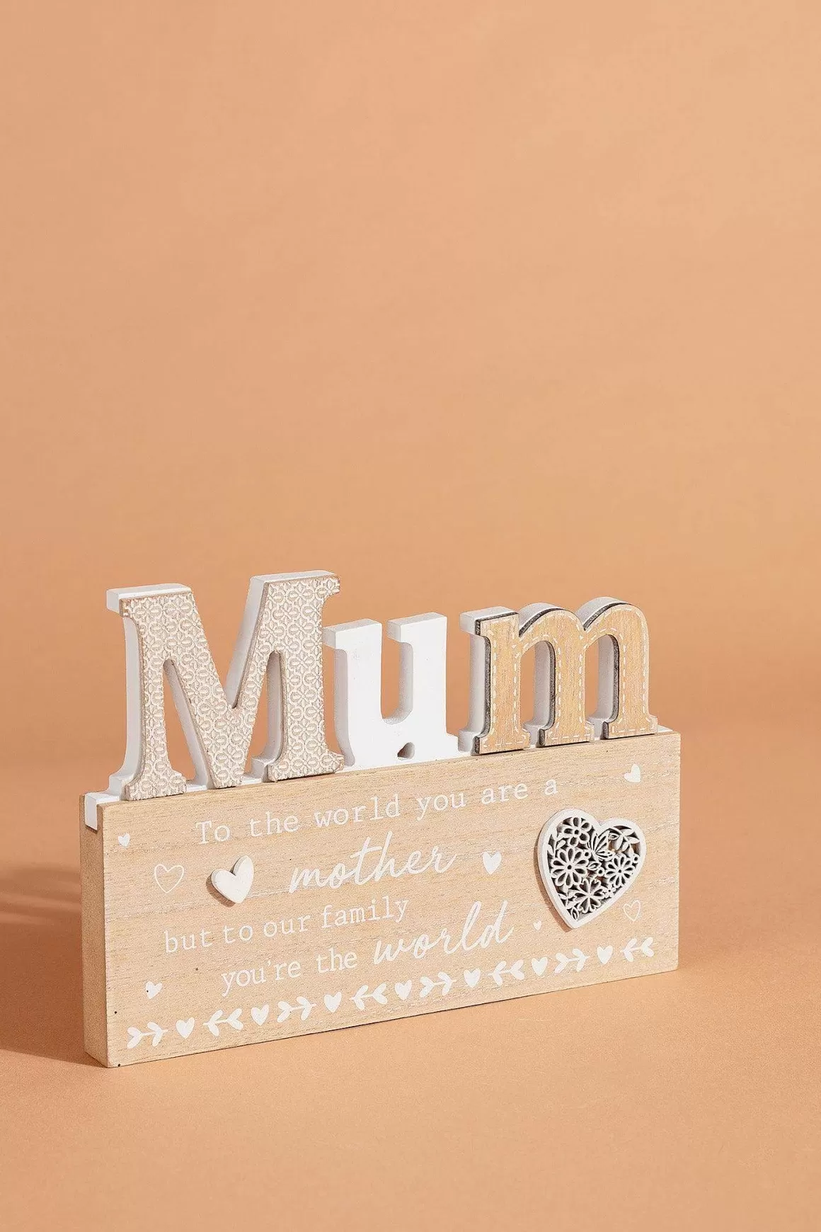 Carraig Donn HOME Wooden Mum Plaque Hot