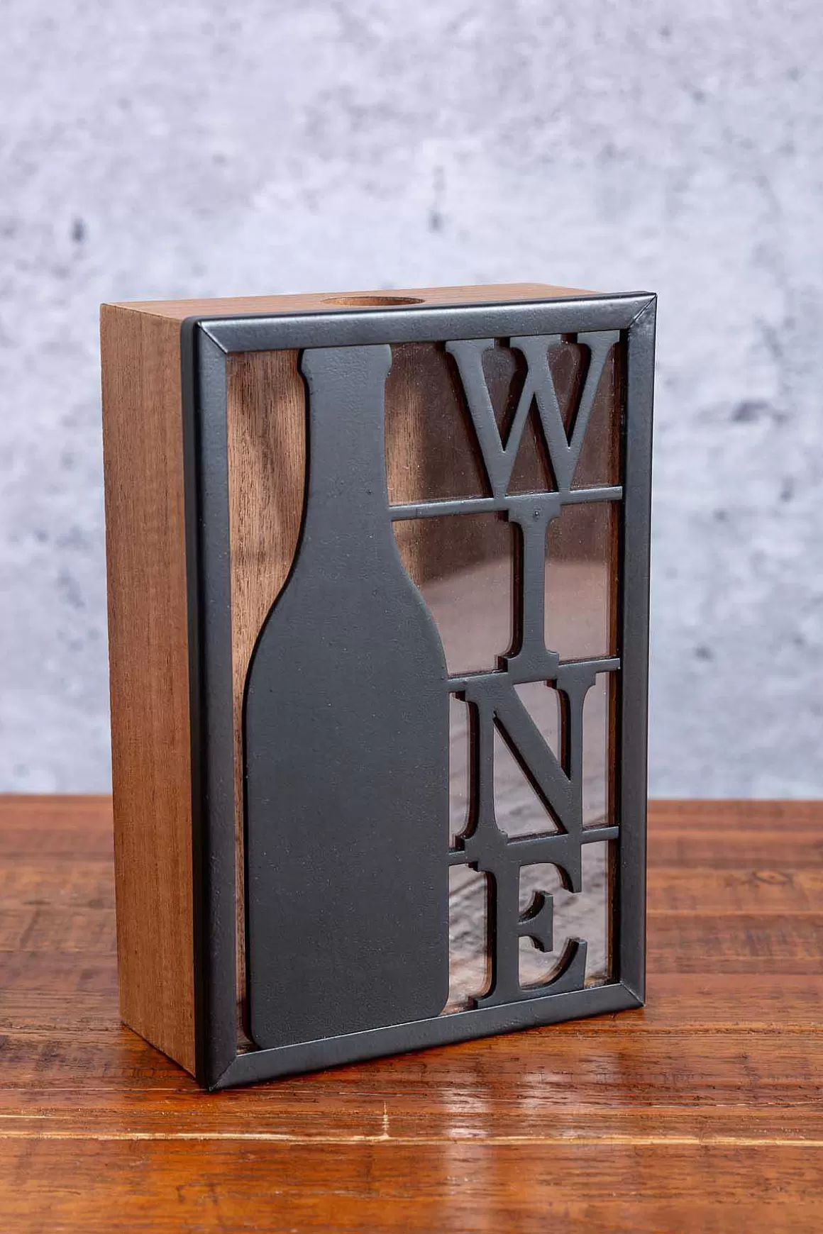 Carraig Donn HOME Wooden Wine Cork Box Clearance