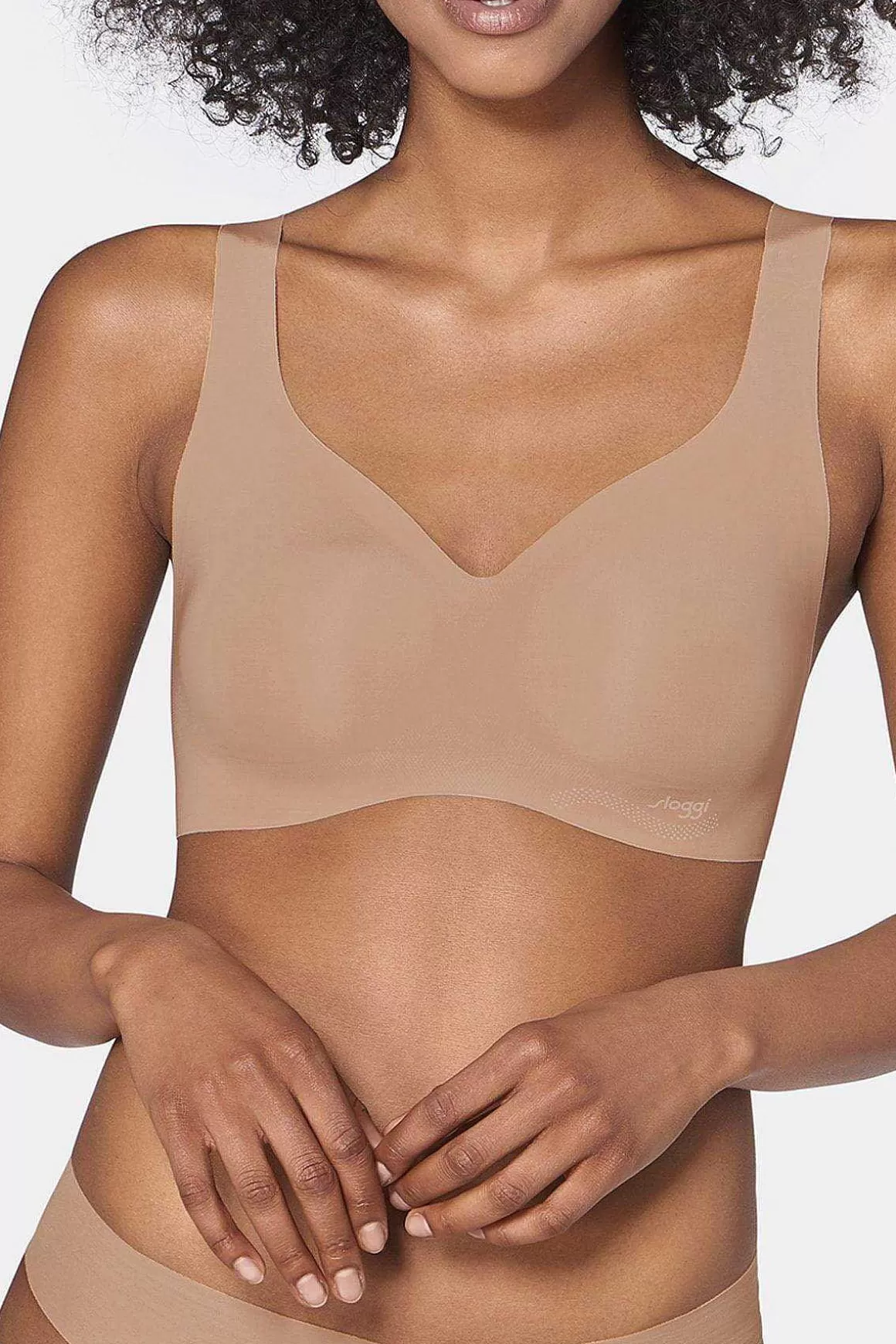 Sloggi Zero Feel Bralette In Cognac Sale