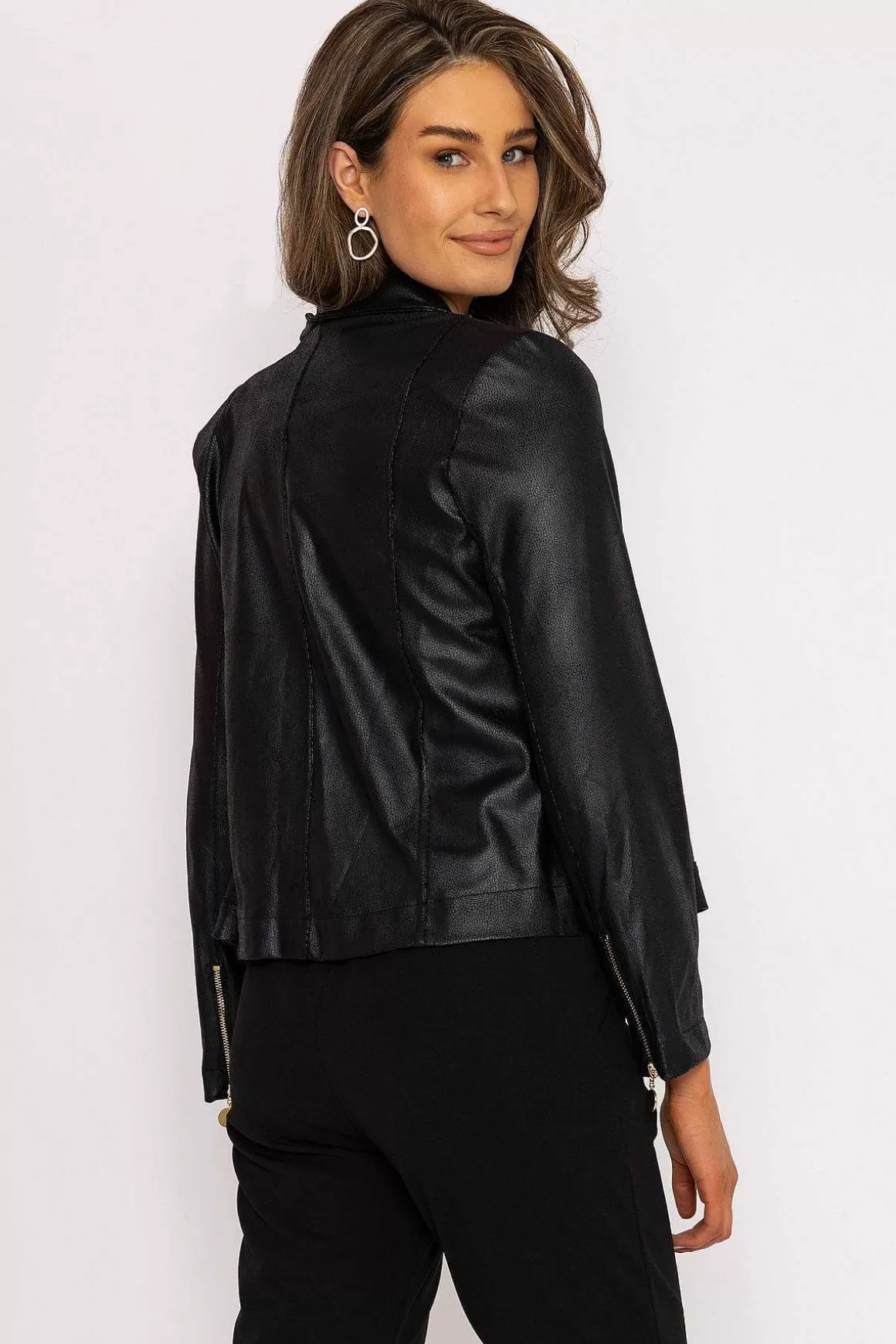 J'aime la Vie Zip Jacket In Black Best Sale